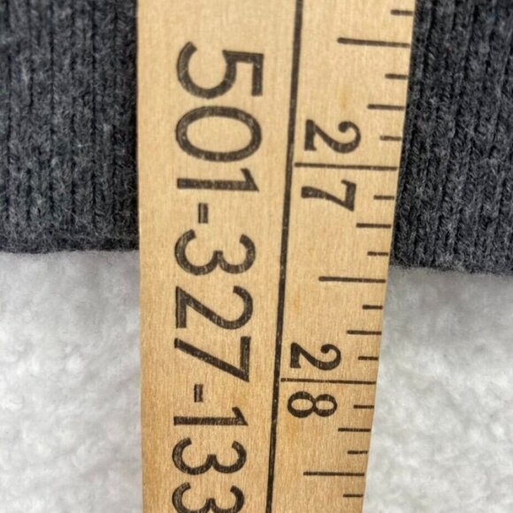 Eddie Bauer Mens Crewneck Sweater Size Large Charcoal Gray Long Sleeve - Picture 8 of 8